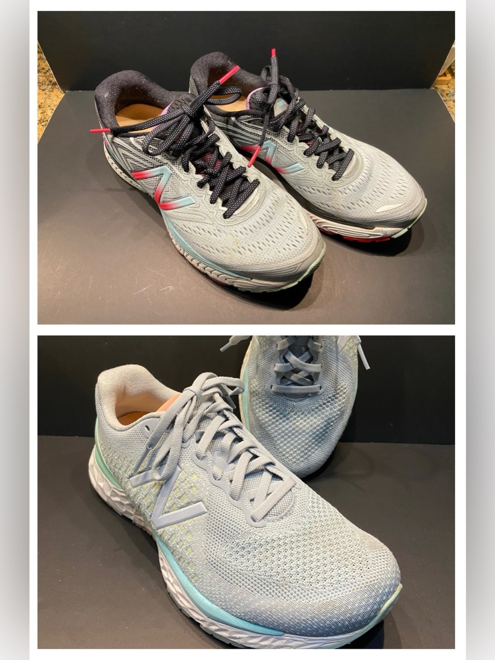 2 pairs Women’s New Balance Athletic Shoes, US 8 - Good condition